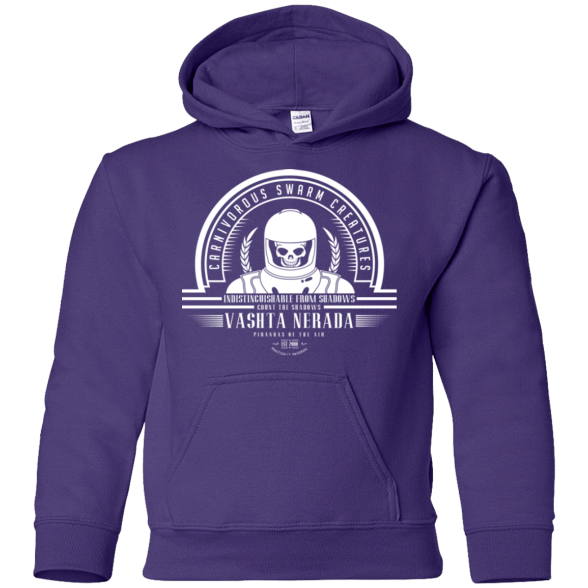 Sweatshirts Purple / YS Who Villains Youth Hoodie