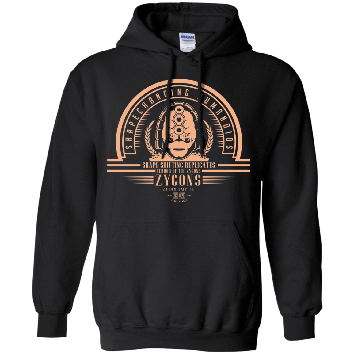 Sweatshirts Black / Small Who Villains Zygons Pullover Hoodie