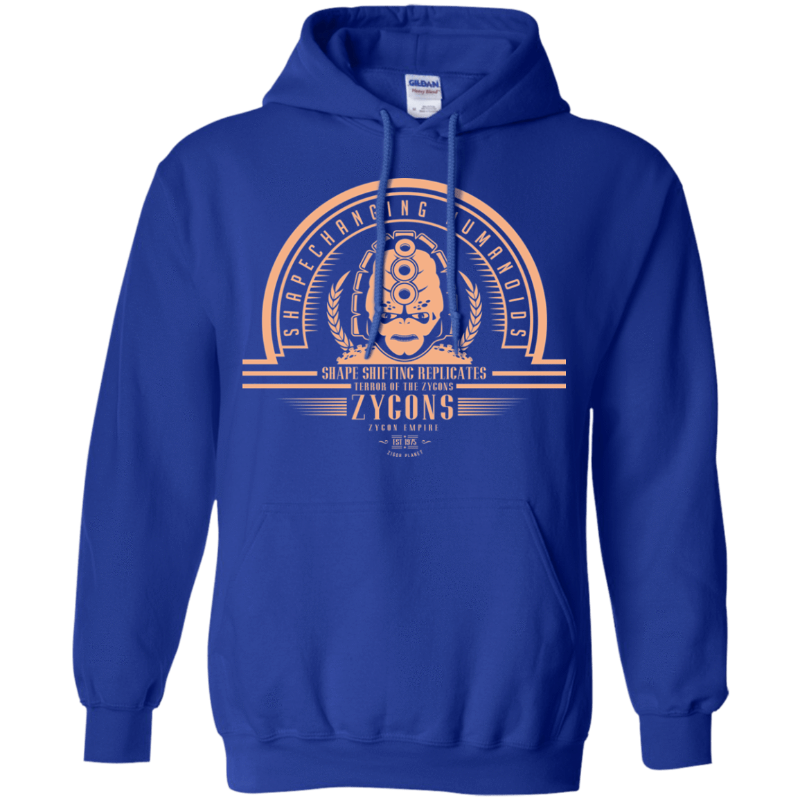 Sweatshirts Royal / Small Who Villains Zygons Pullover Hoodie
