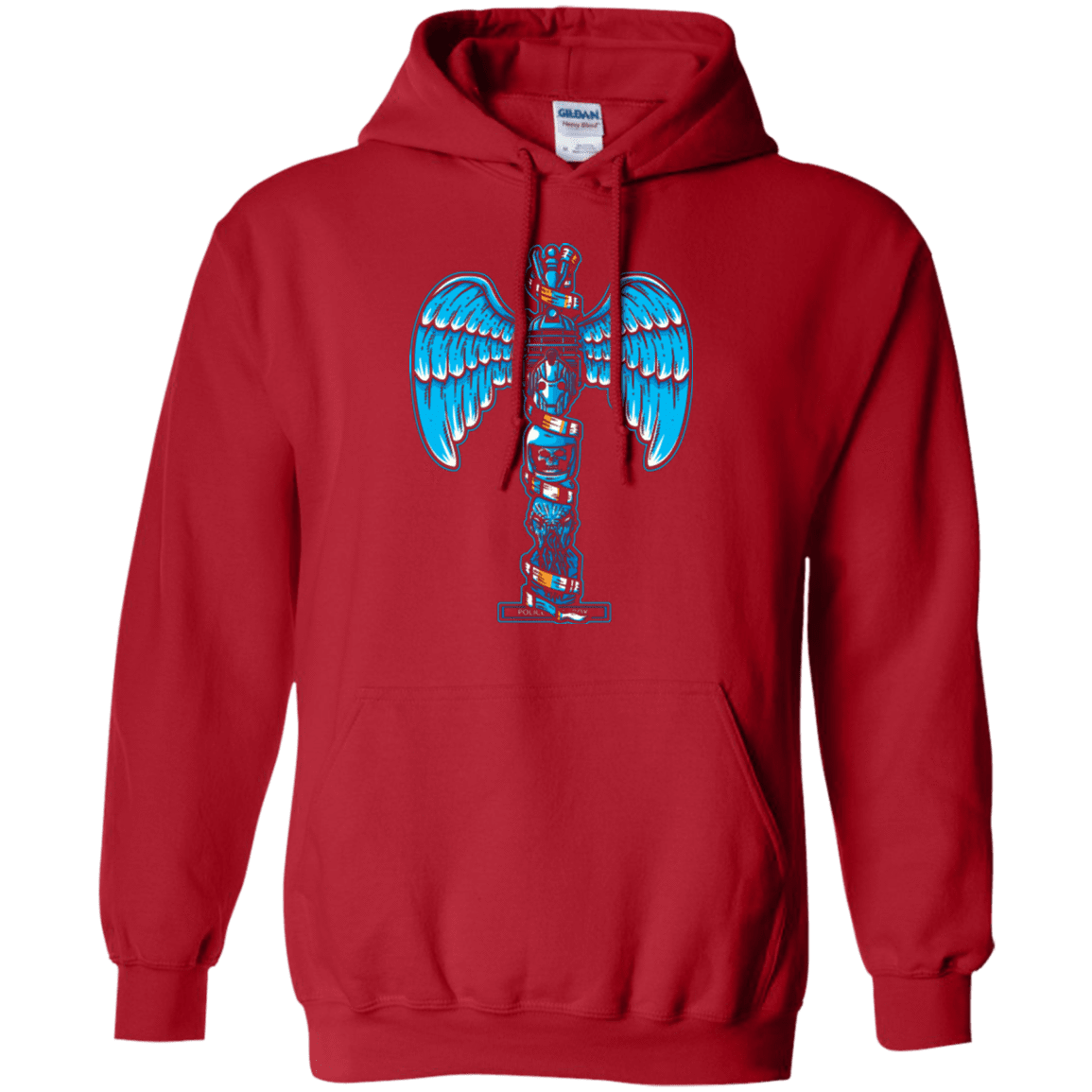 Sweatshirts Red / Small WHOVIAN TOTEM Pullover Hoodie