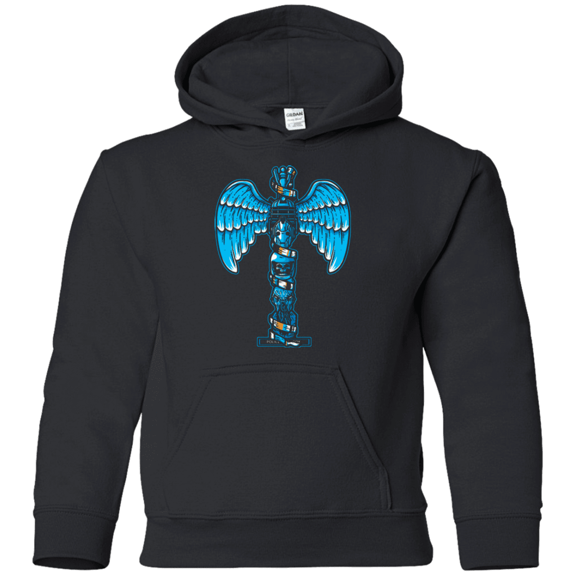 Sweatshirts Black / YS WHOVIAN TOTEM Youth Hoodie