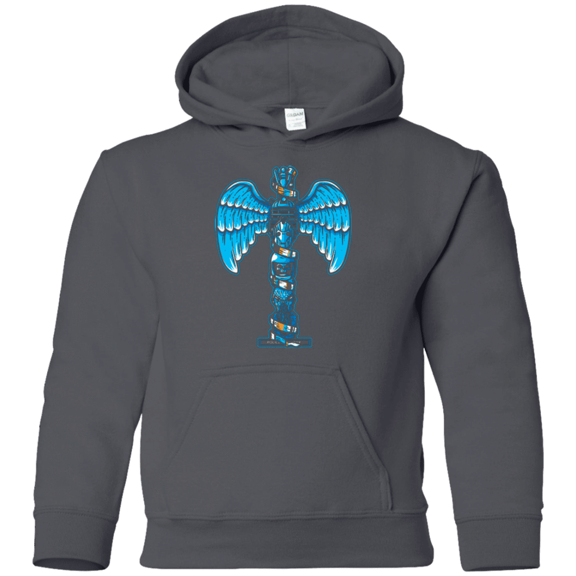 Sweatshirts Charcoal / YS WHOVIAN TOTEM Youth Hoodie