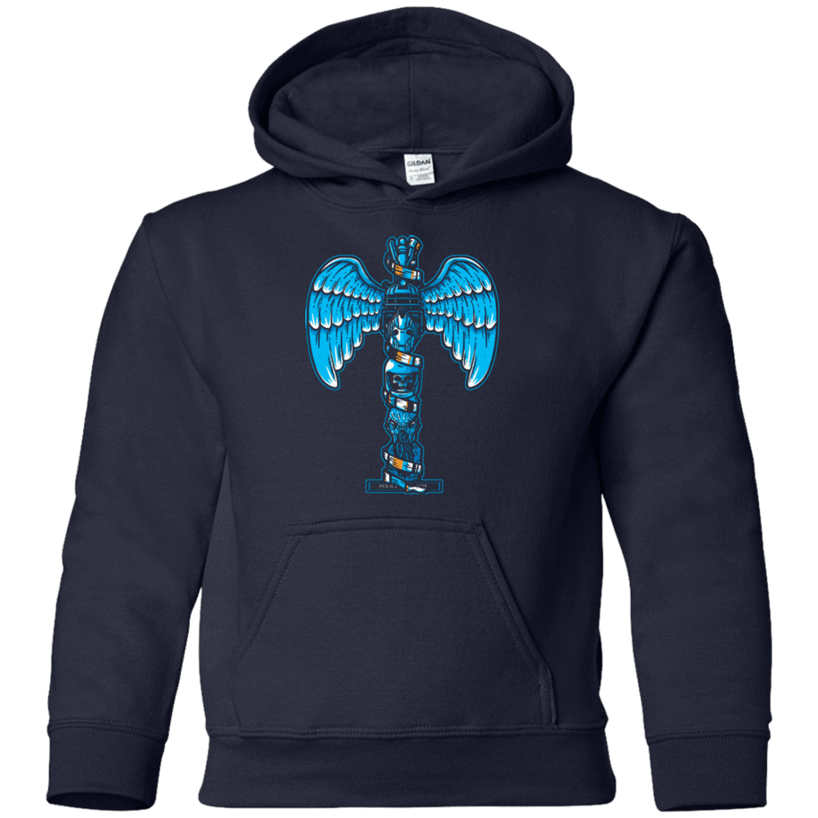 Sweatshirts Navy / YS WHOVIAN TOTEM Youth Hoodie