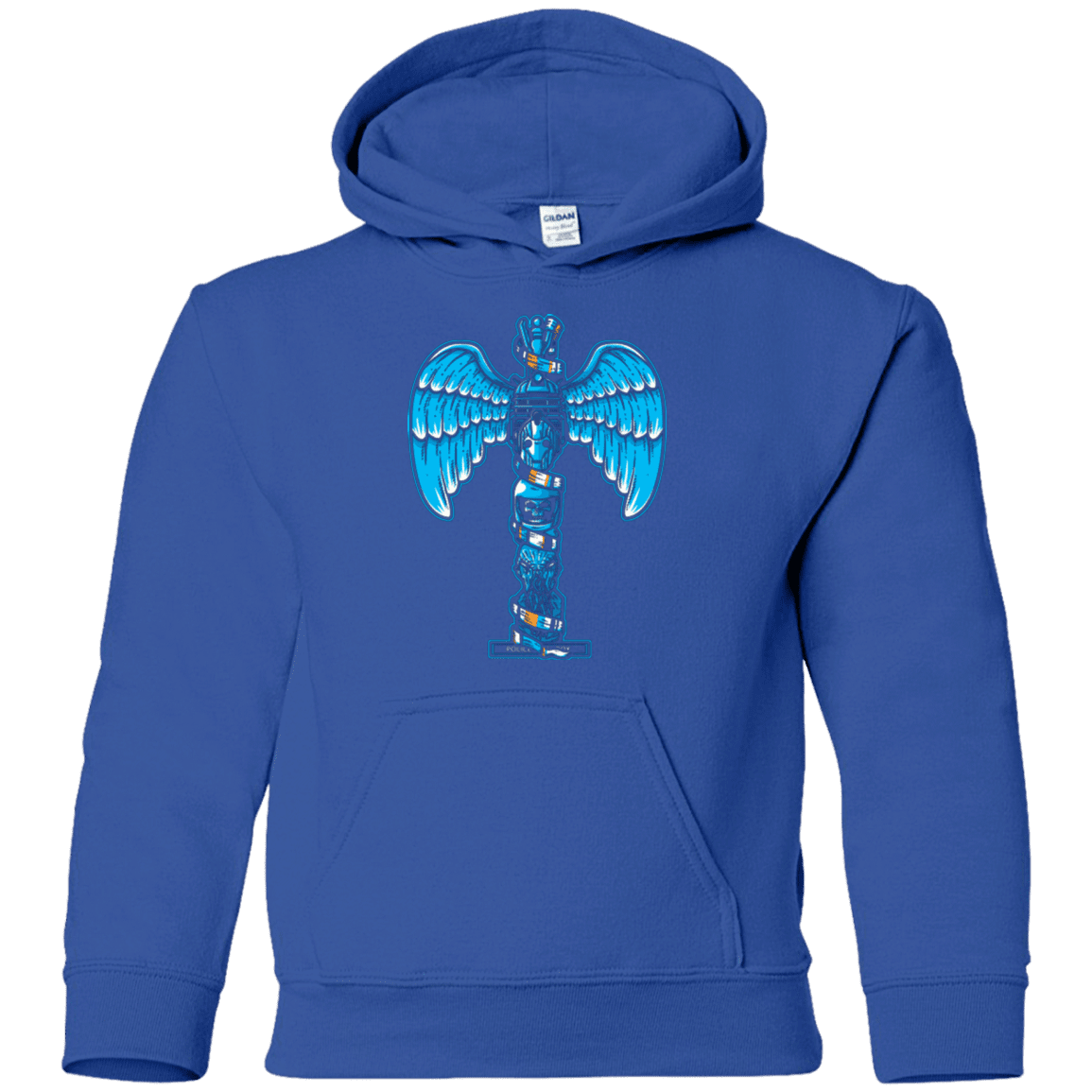 Sweatshirts Royal / YS WHOVIAN TOTEM Youth Hoodie