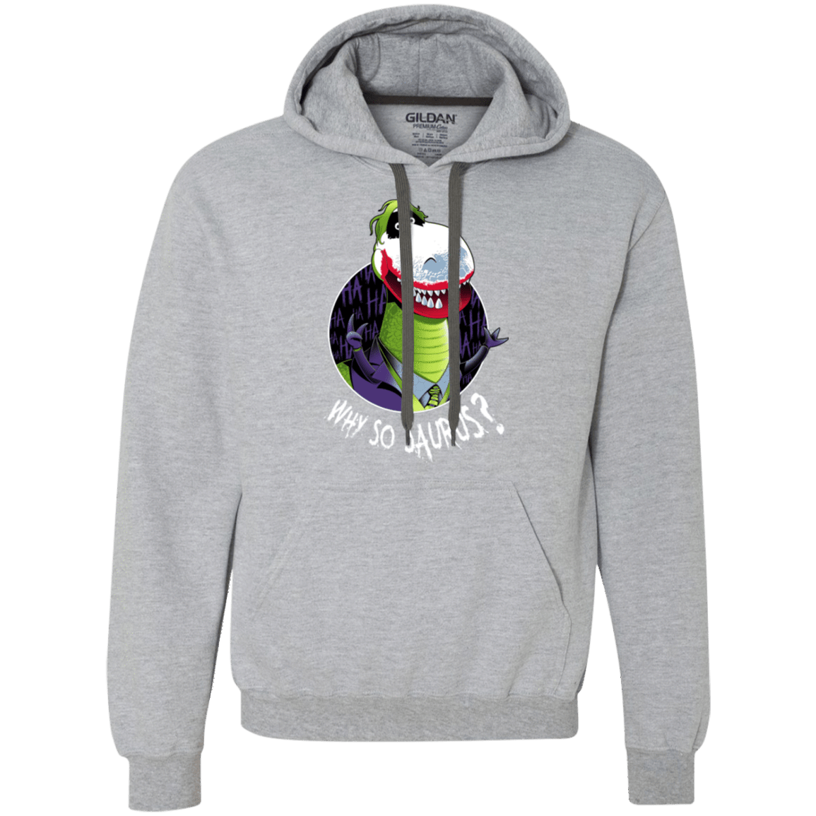 Sweatshirts Sport Grey / Small Why So Saurus Premium Fleece Hoodie