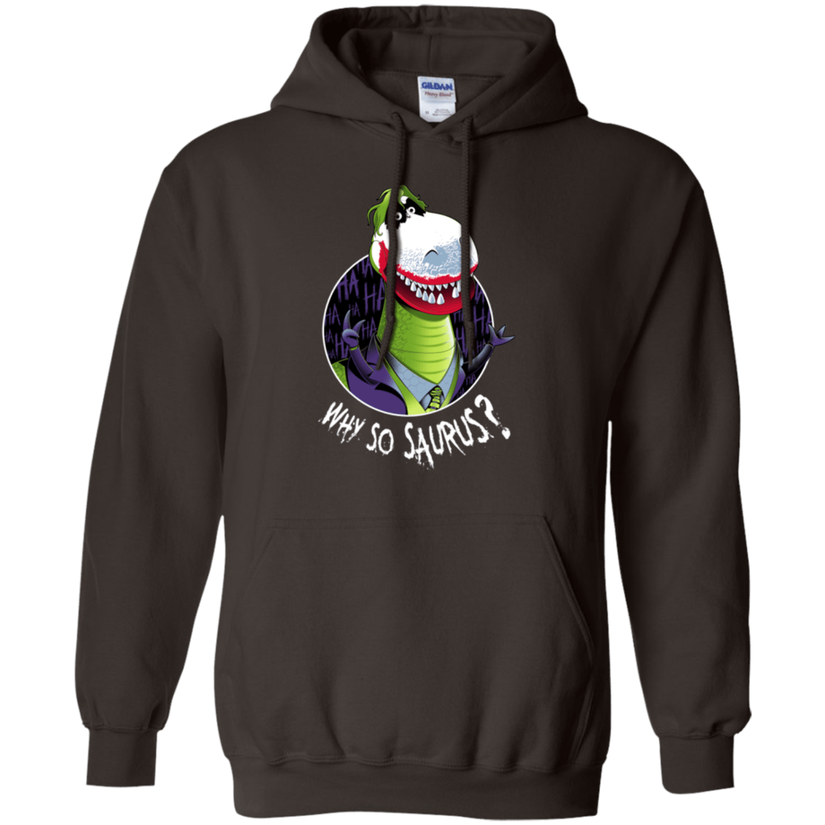 Sweatshirts Dark Chocolate / Small Why So Saurus Pullover Hoodie
