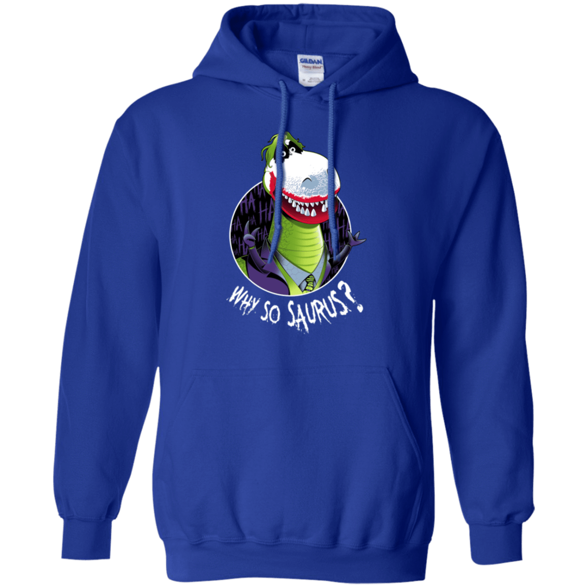 Sweatshirts Royal / Small Why So Saurus Pullover Hoodie
