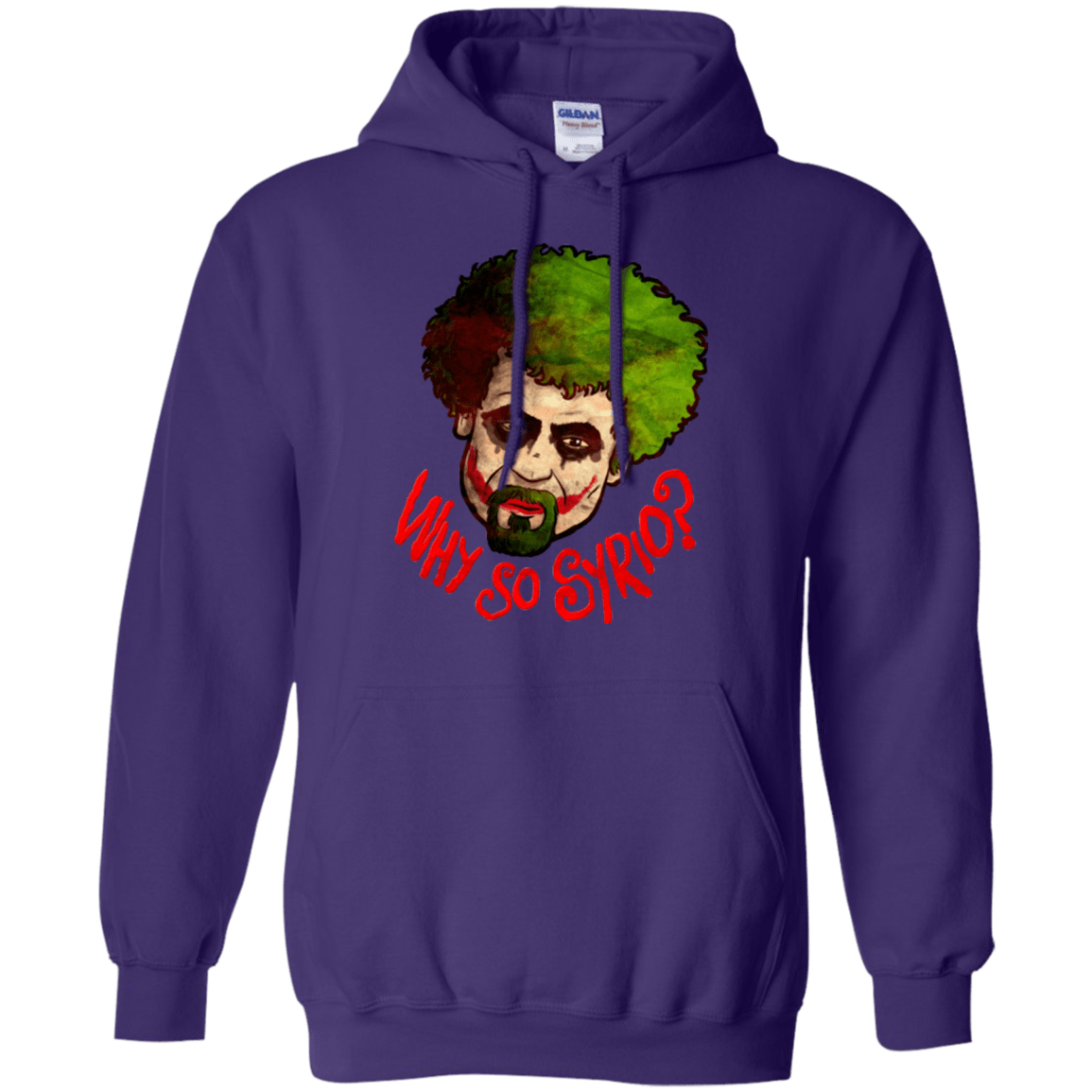 Sweatshirts Purple / Small Why So Syrio Pullover Hoodie