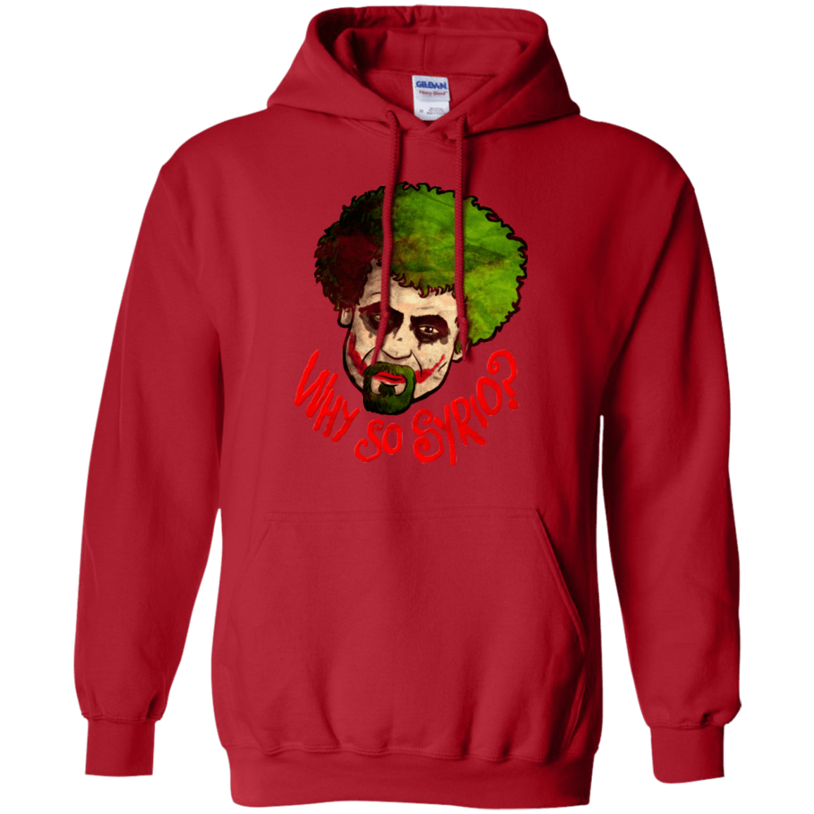 Sweatshirts Red / Small Why So Syrio Pullover Hoodie