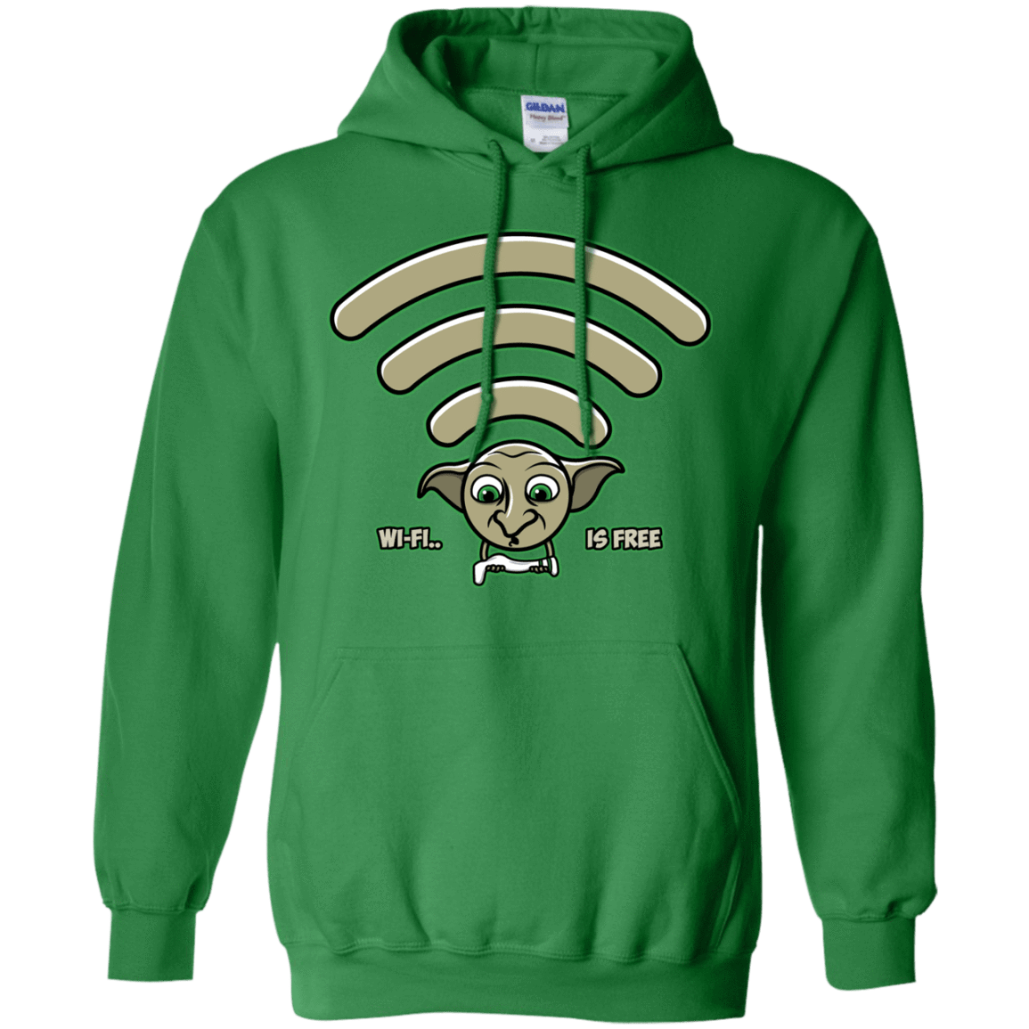 Sweatshirts Irish Green / S Wi-fi is Free Pullover Hoodie
