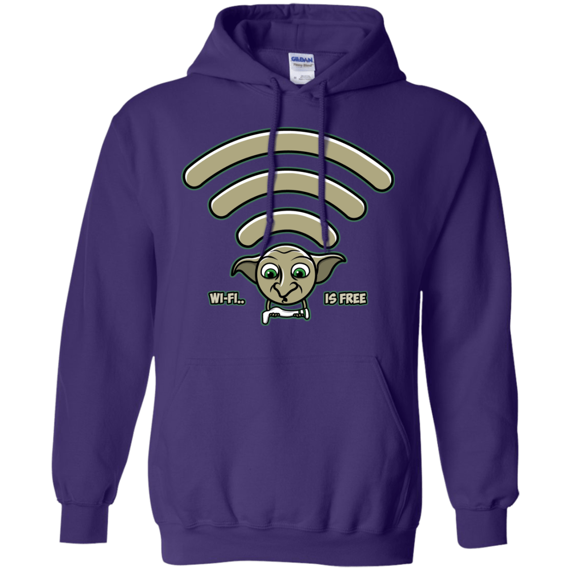 Sweatshirts Purple / S Wi-fi is Free Pullover Hoodie