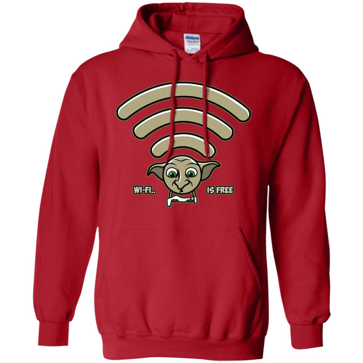 Sweatshirts Red / S Wi-fi is Free Pullover Hoodie