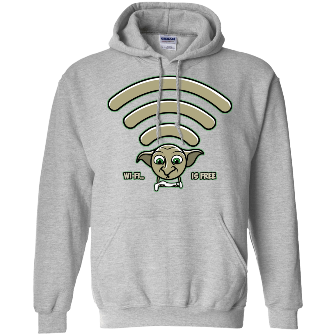 Sweatshirts Sport Grey / S Wi-fi is Free Pullover Hoodie
