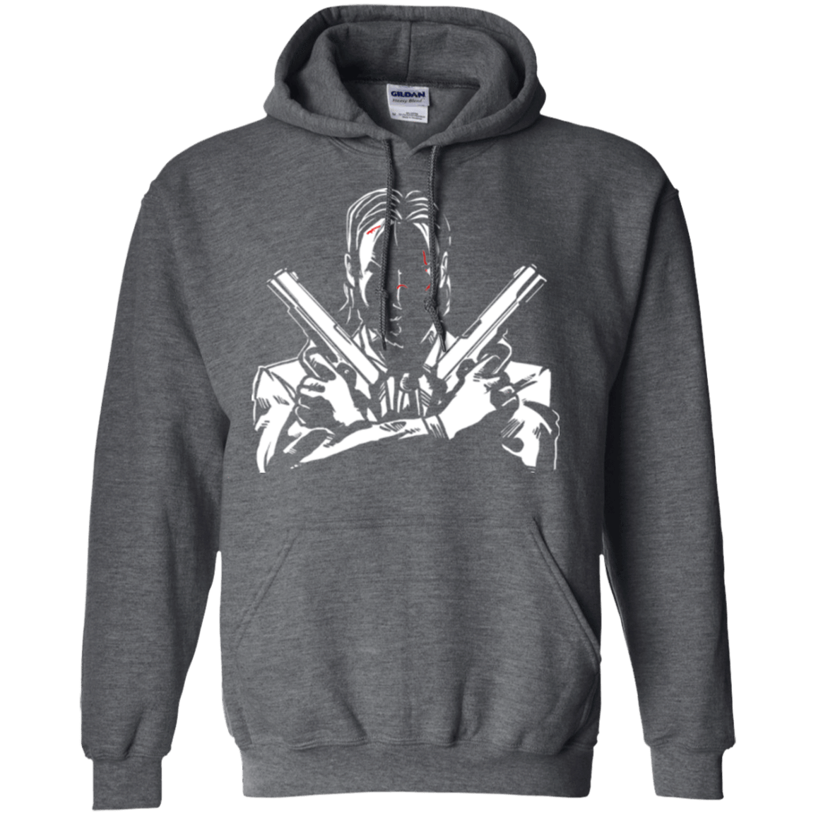 Sweatshirts Dark Heather / Small Wick Pullover Hoodie