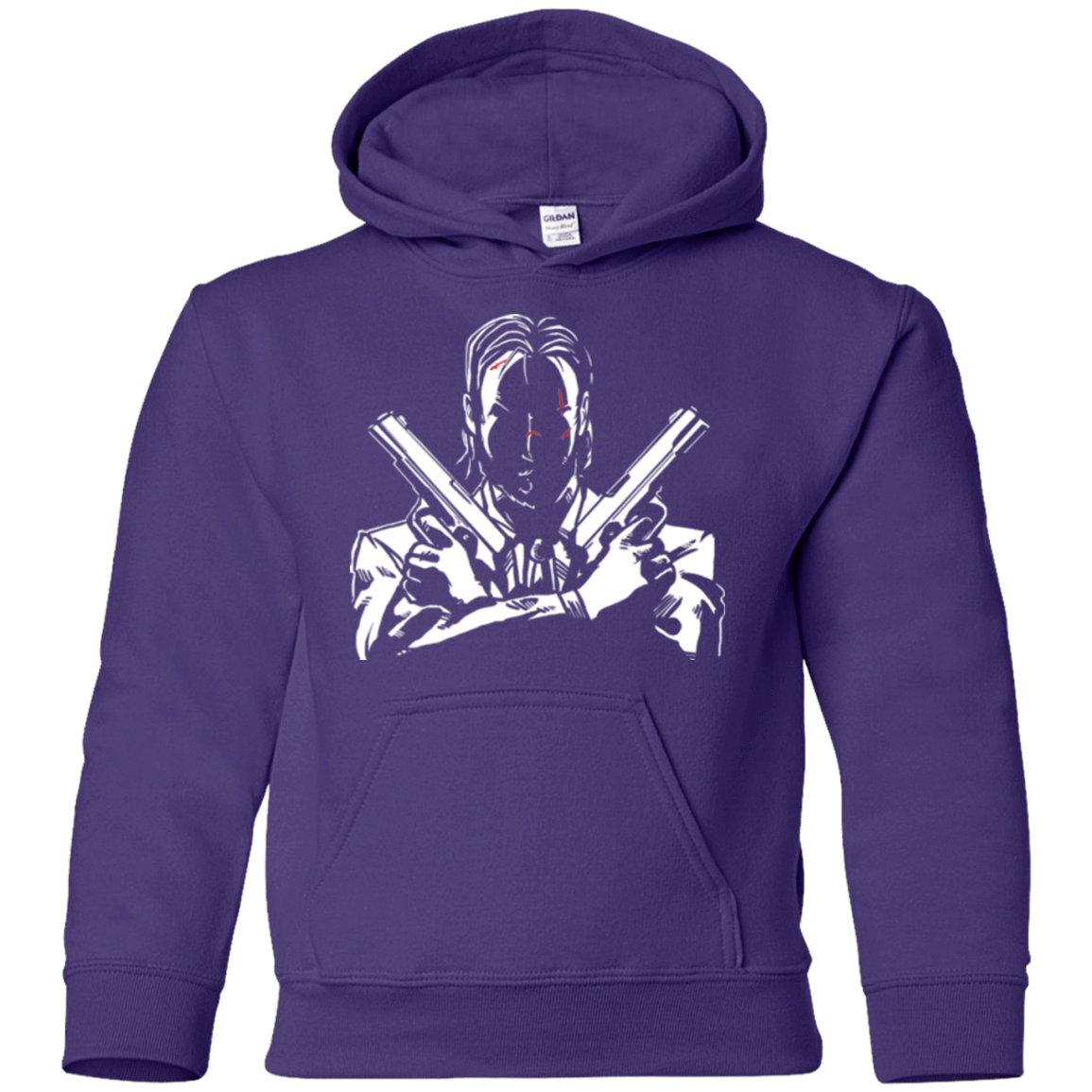 Sweatshirts Purple / YS Wick Youth Hoodie