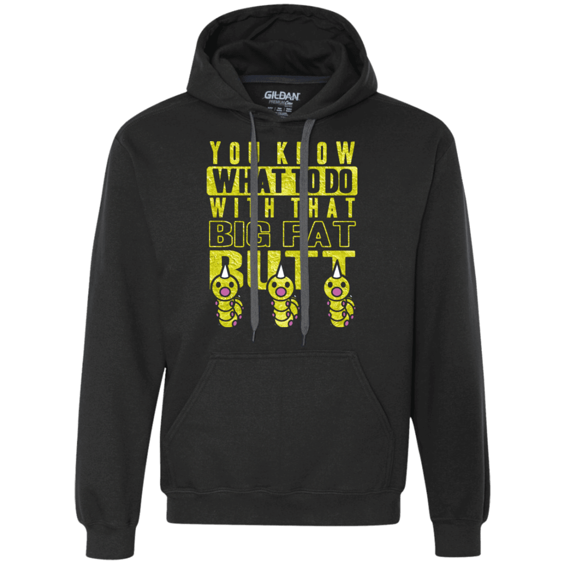 Sweatshirts Black / Small Wiggle Wiggle Premium Fleece Hoodie