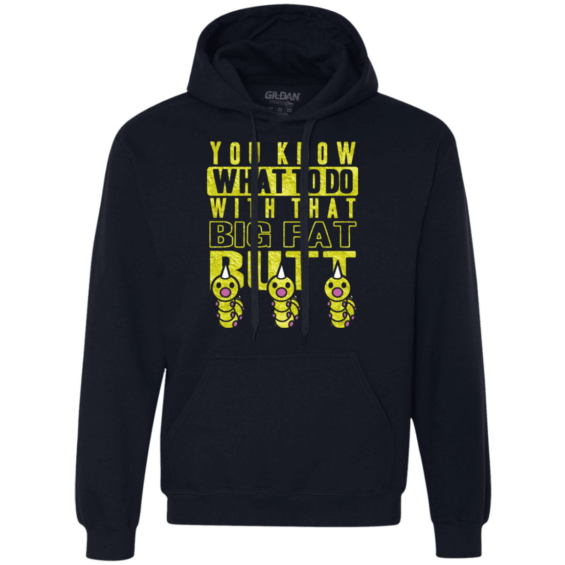 Sweatshirts Navy / Small Wiggle Wiggle Premium Fleece Hoodie