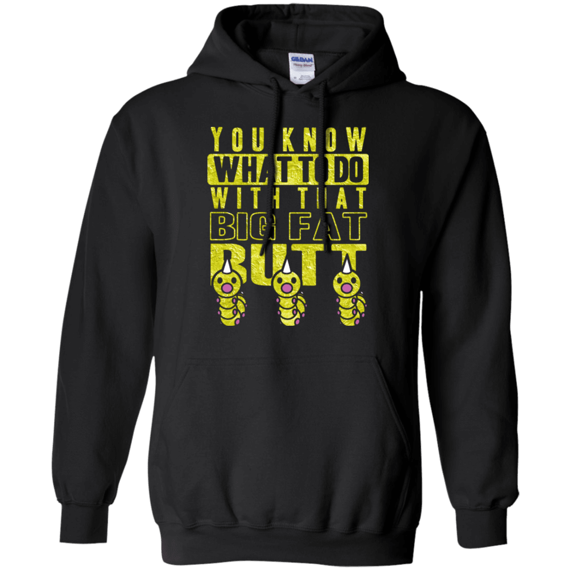 Sweatshirts Black / Small Wiggle Wiggle Pullover Hoodie