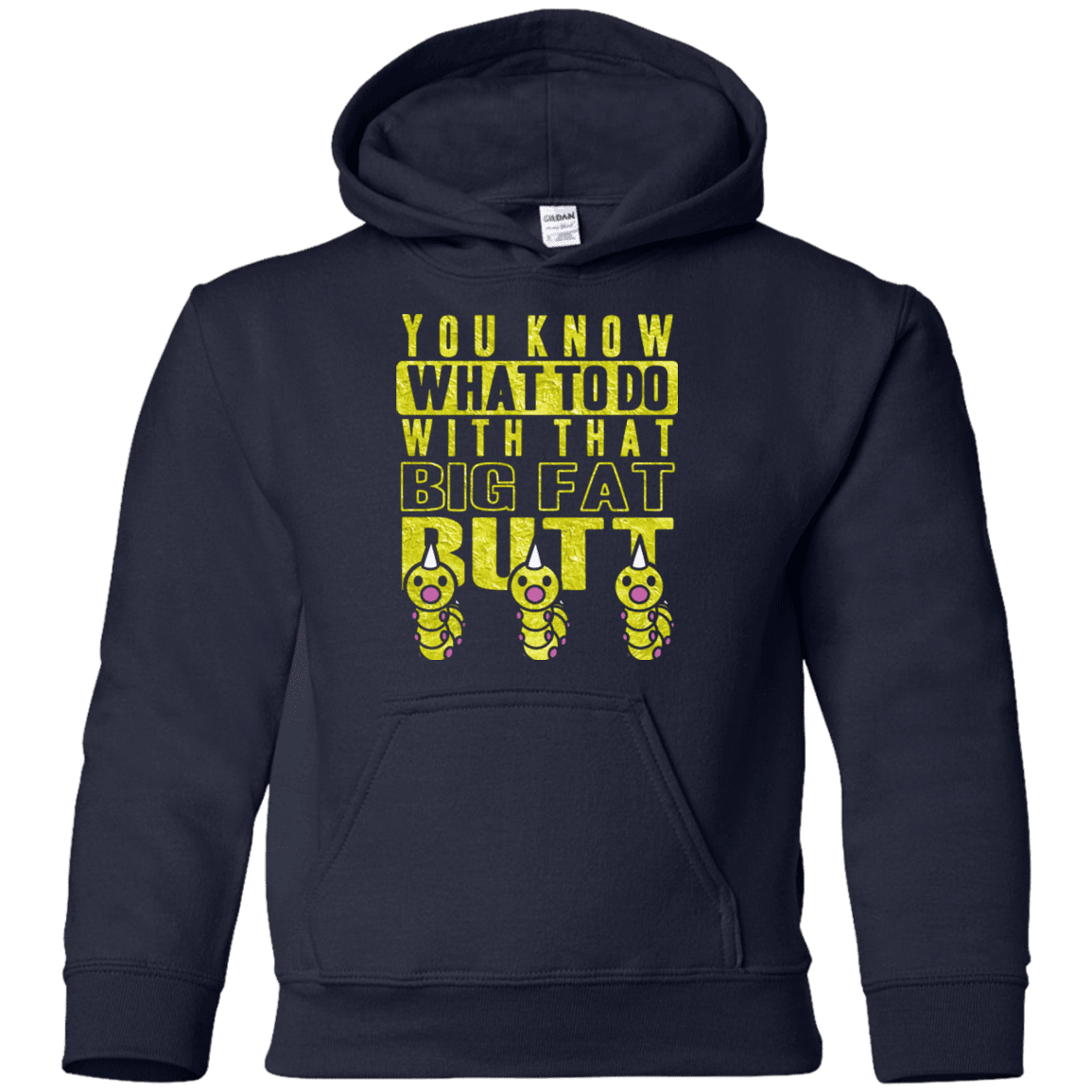 Sweatshirts Navy / YS Wiggle Wiggle Youth Hoodie