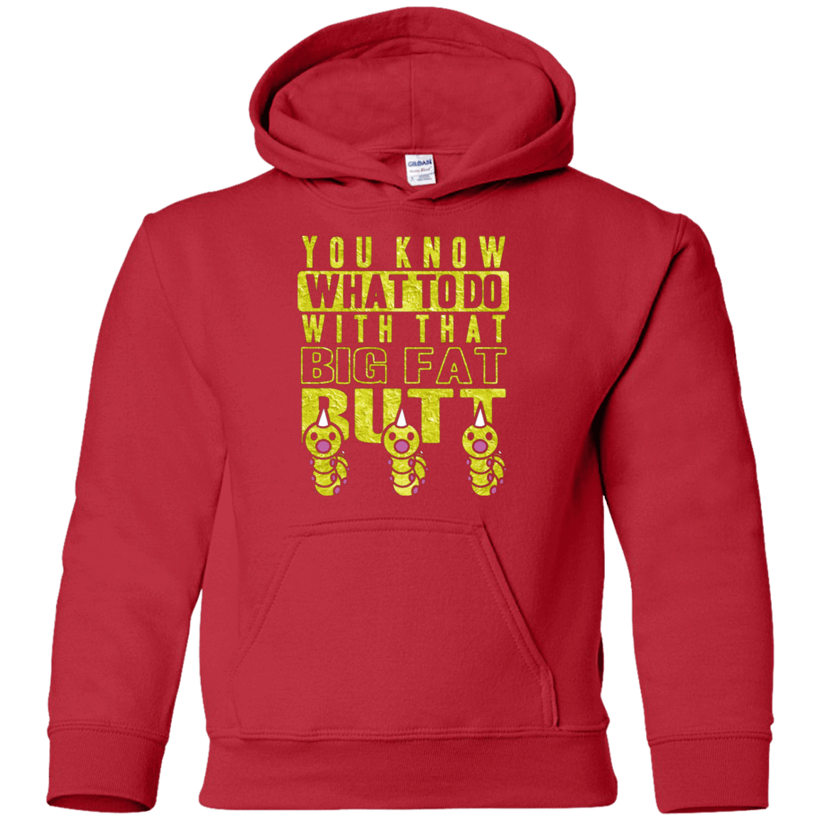 Sweatshirts Red / YS Wiggle Wiggle Youth Hoodie