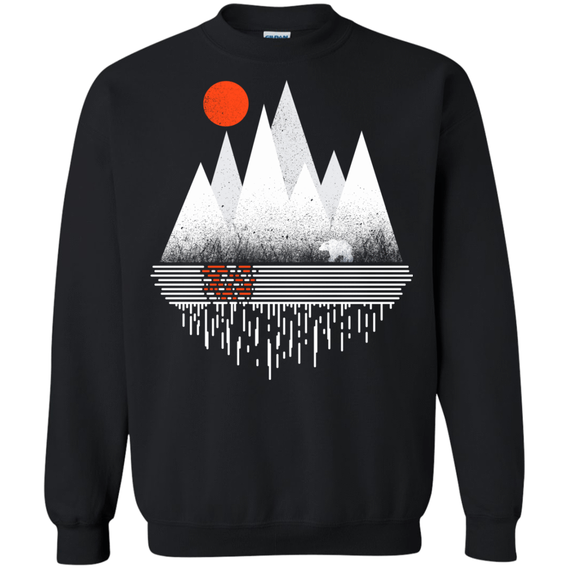 Sweatshirts Black / S Wild Bear Crewneck Sweatshirt
