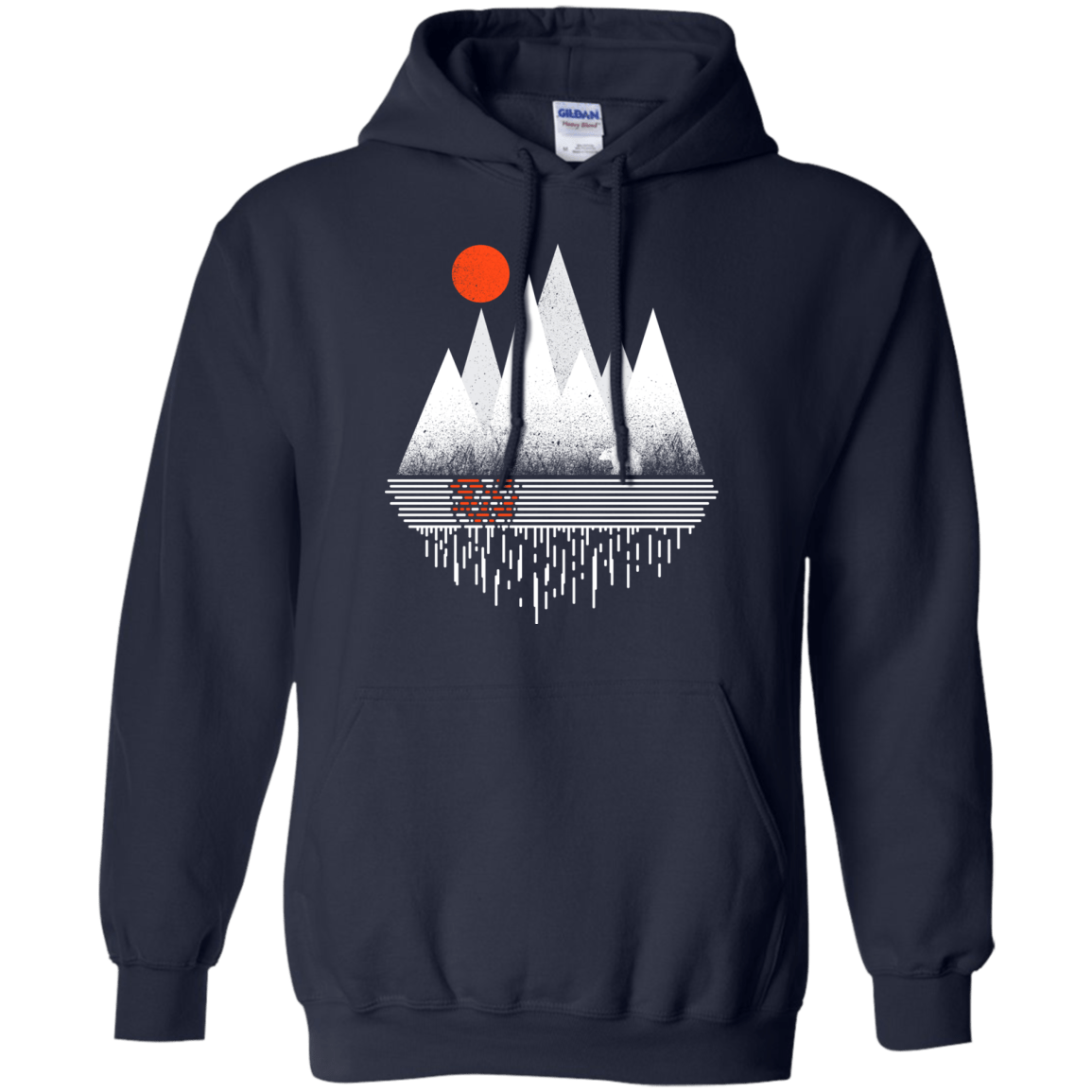 Sweatshirts Navy / S Wild Bear Pullover Hoodie