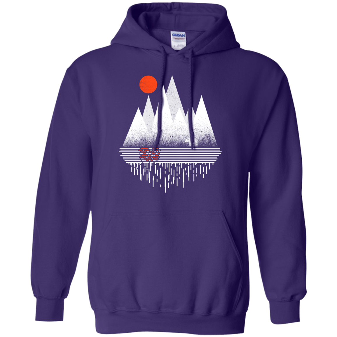 Sweatshirts Purple / S Wild Bear Pullover Hoodie