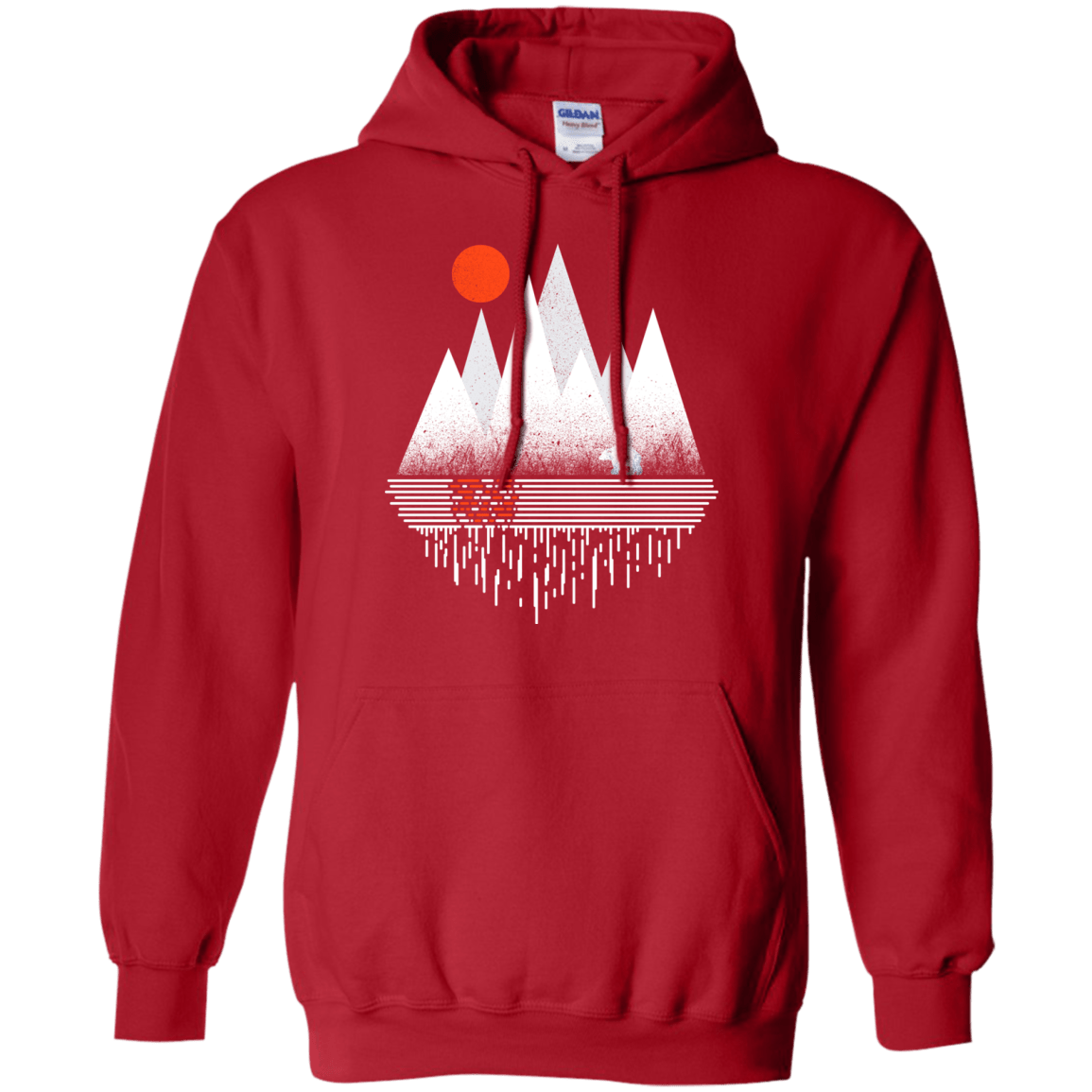 Sweatshirts Red / S Wild Bear Pullover Hoodie
