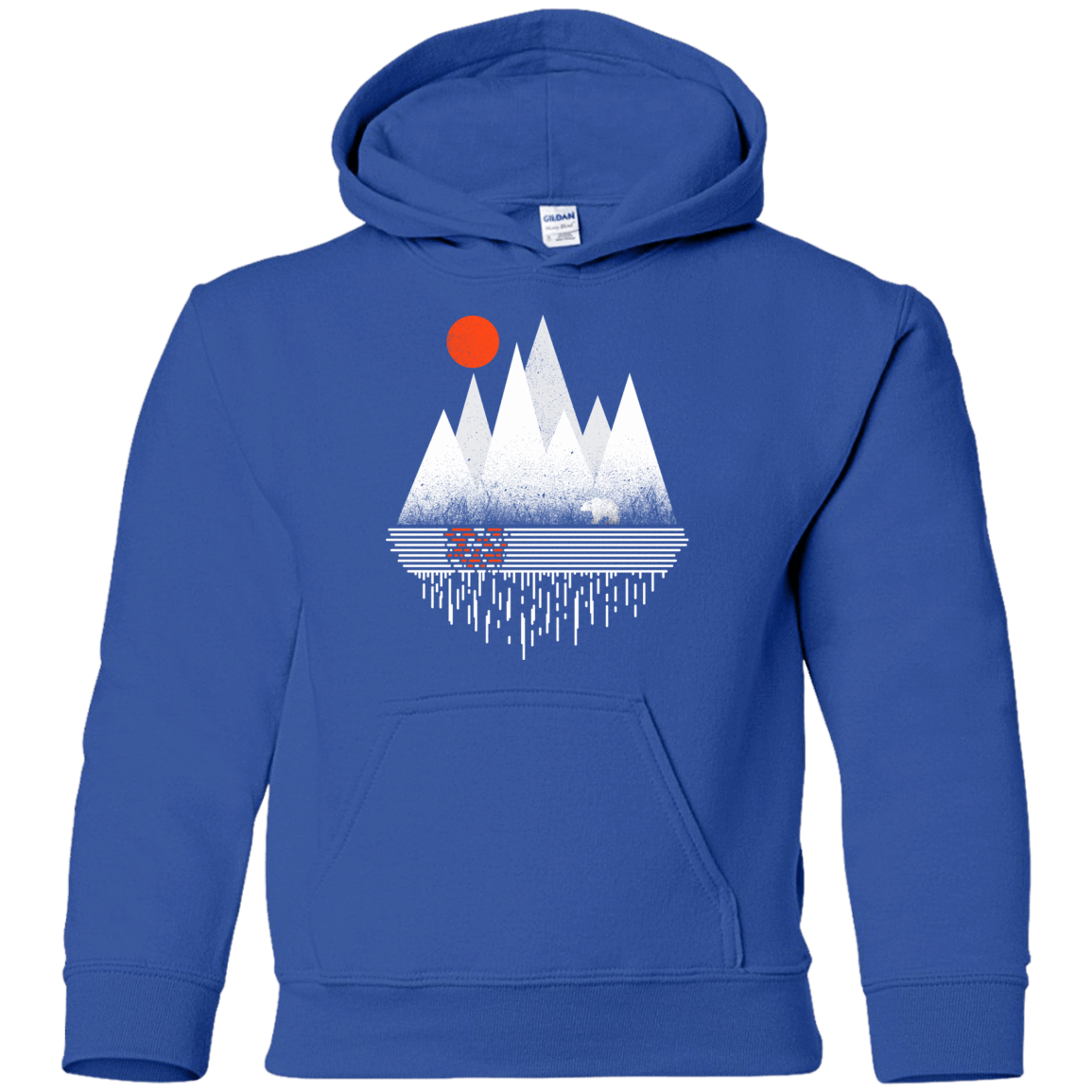 Sweatshirts Royal / YS Wild Bear Youth Hoodie