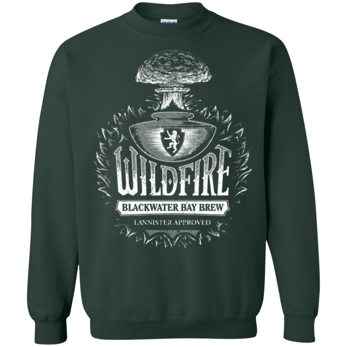 Sweatshirts Forest Green / Small Wildfire Crewneck Sweatshirt