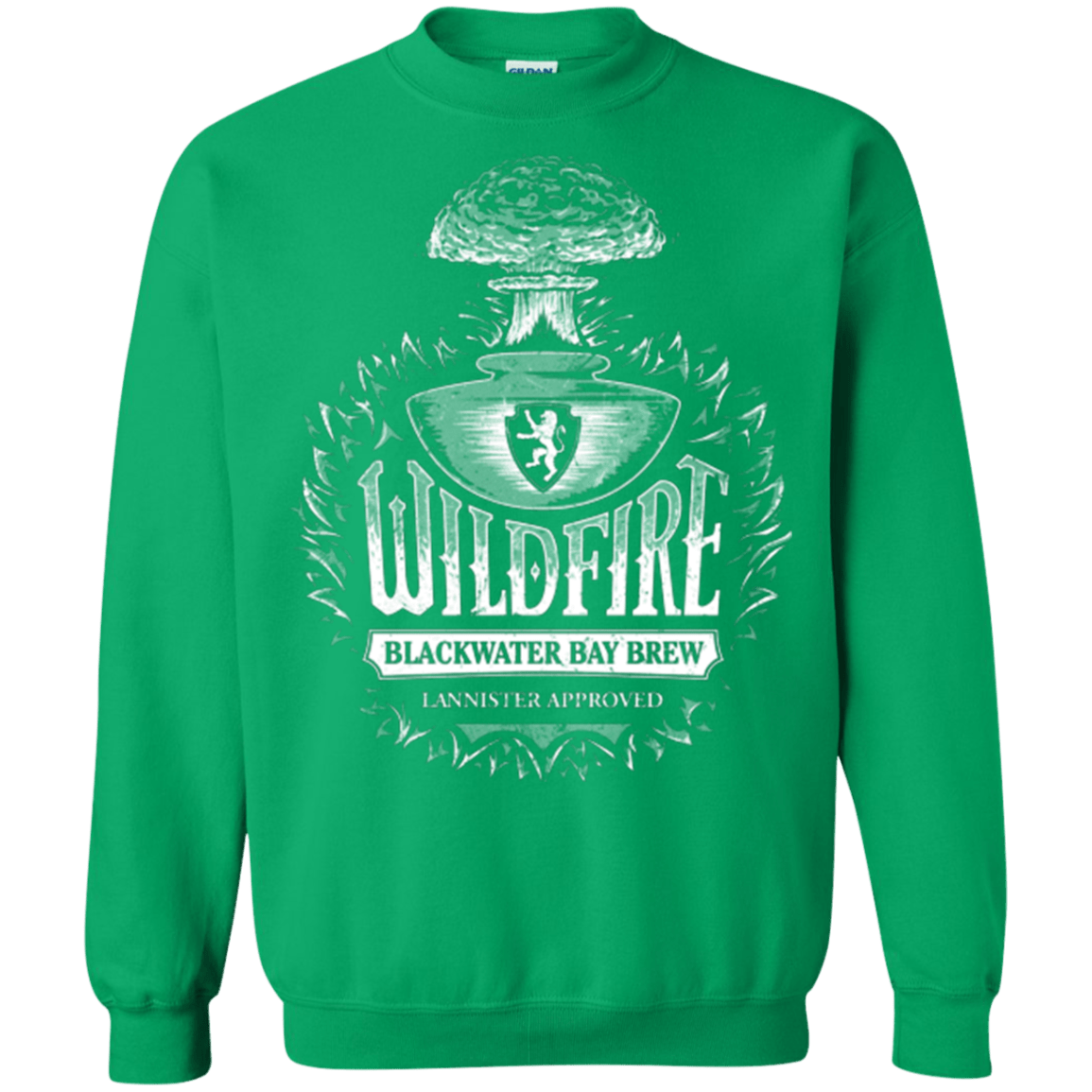 Sweatshirts Irish Green / Small Wildfire Crewneck Sweatshirt