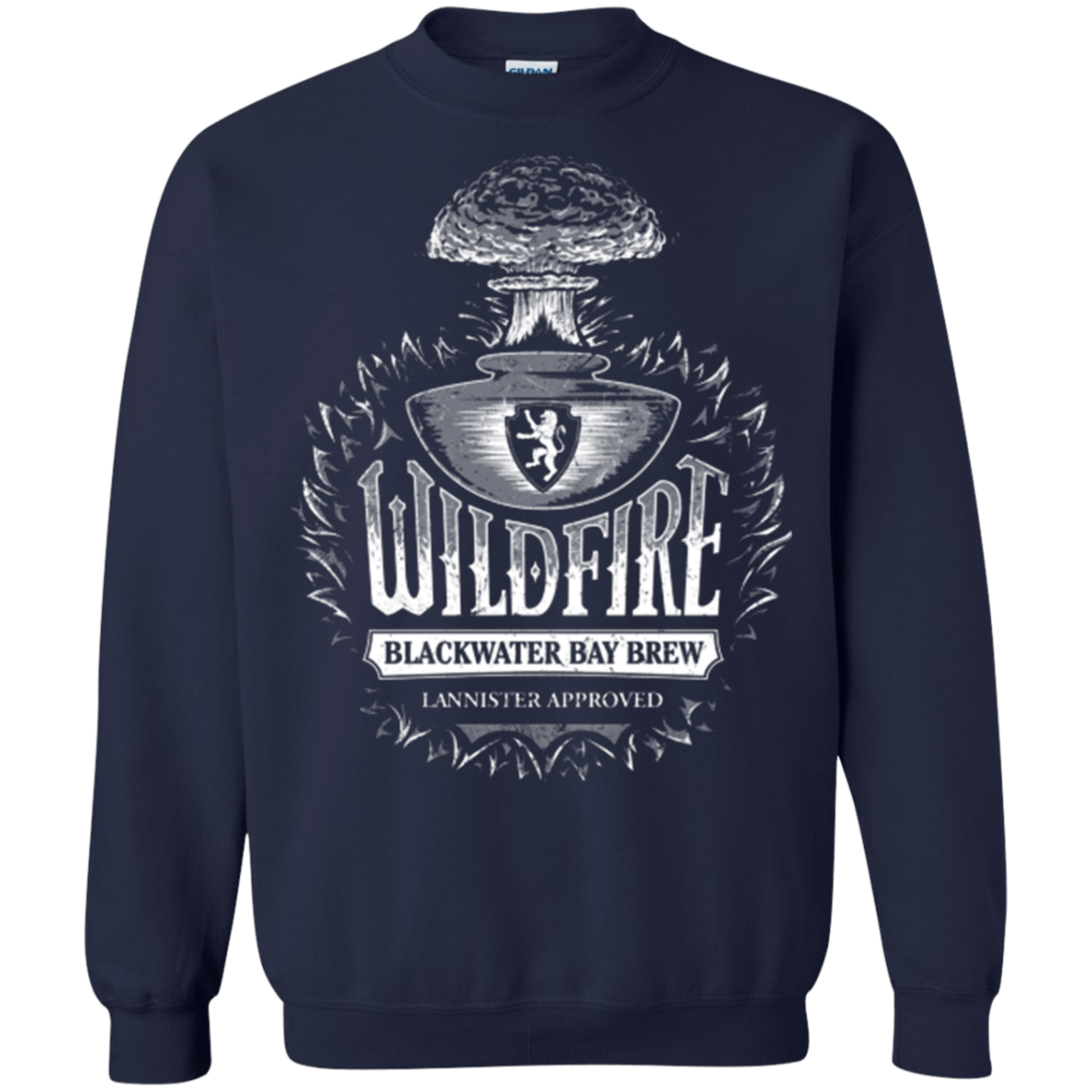 Sweatshirts Navy / Small Wildfire Crewneck Sweatshirt