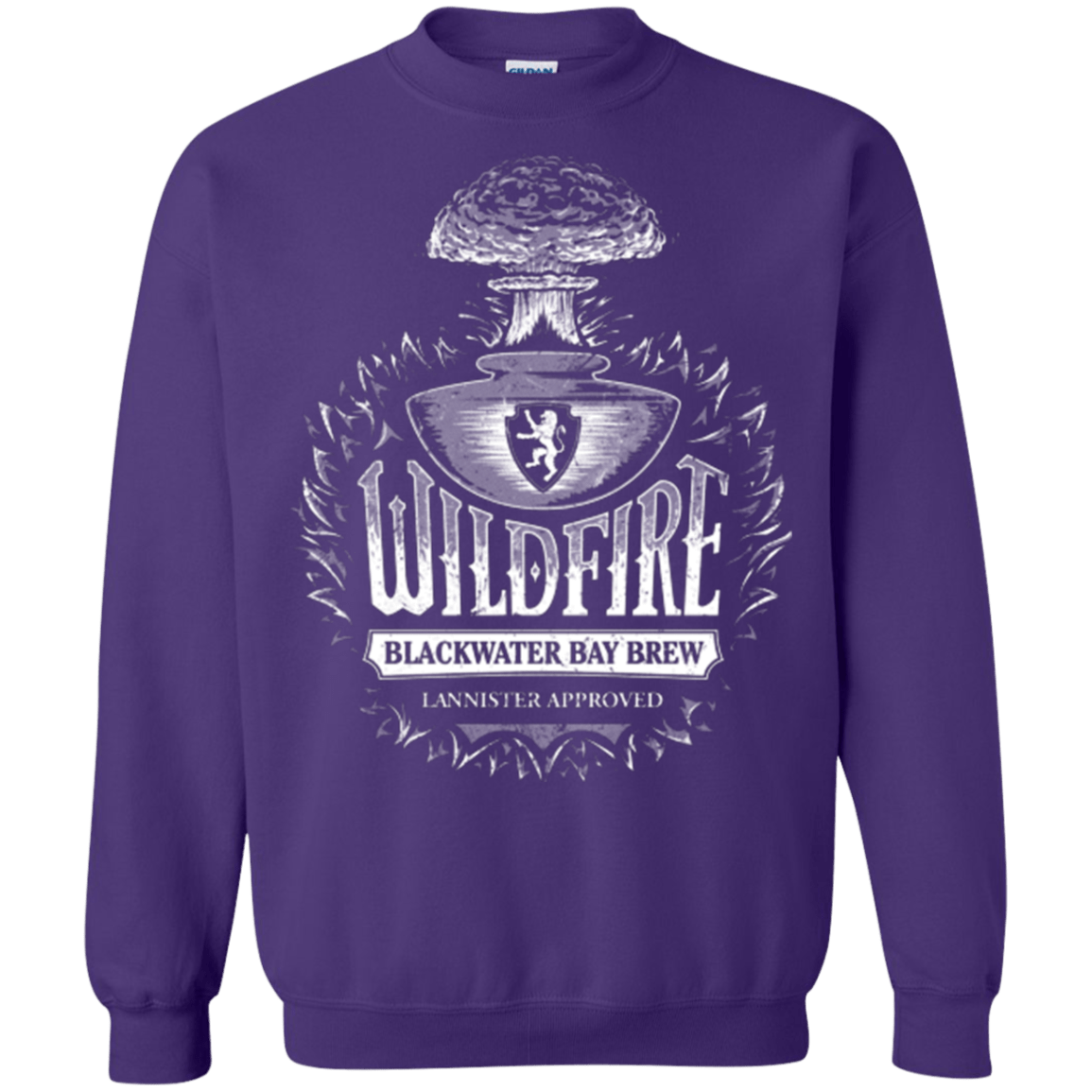 Sweatshirts Purple / Small Wildfire Crewneck Sweatshirt