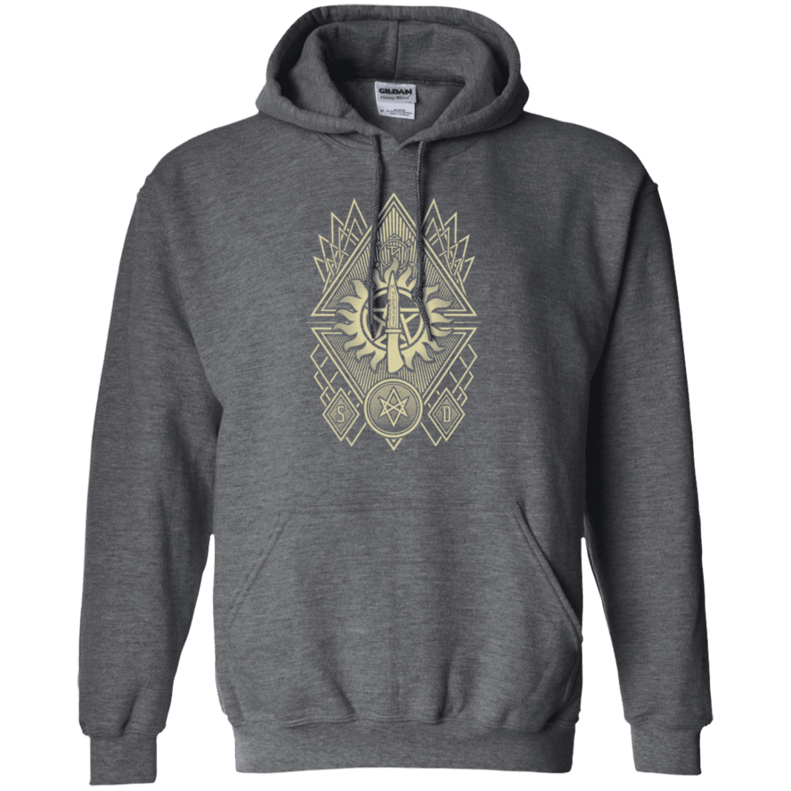 Sweatshirts Dark Heather / Small Winchester Association Pullover Hoodie