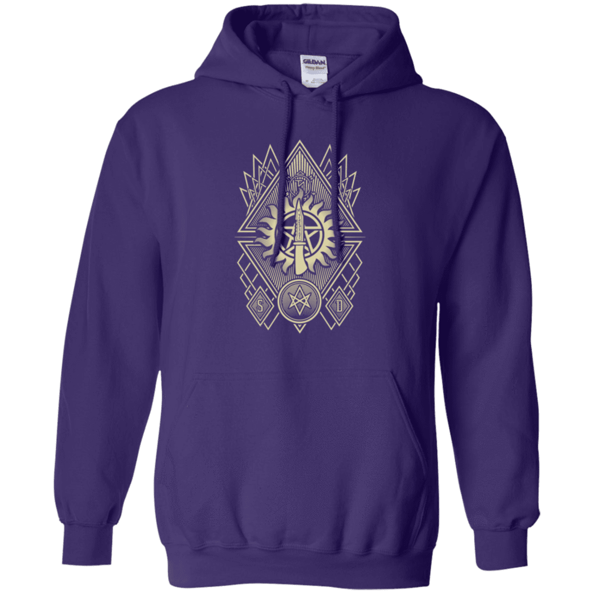 Sweatshirts Purple / Small Winchester Association Pullover Hoodie