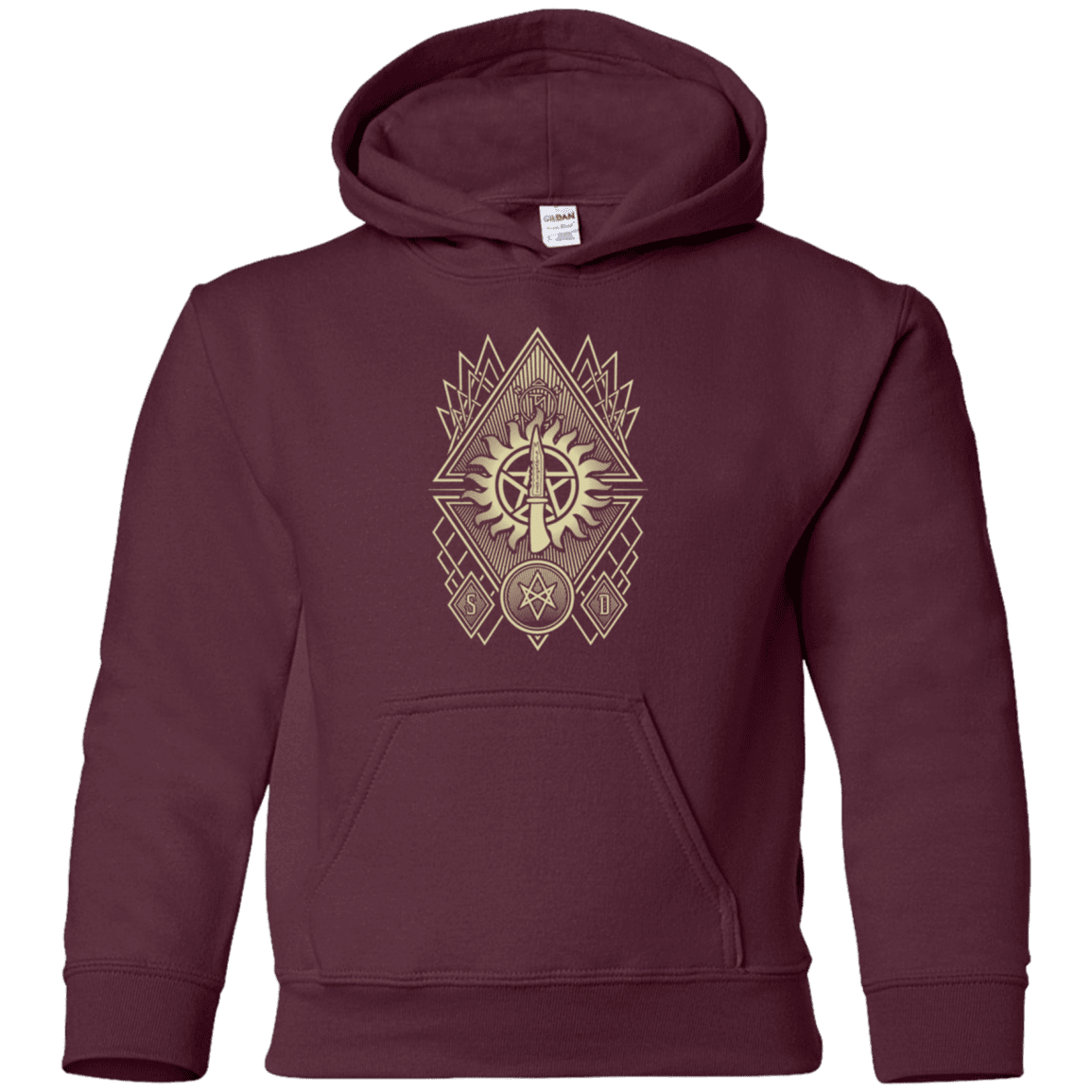 Sweatshirts Maroon / YS Winchester Association Youth Hoodie