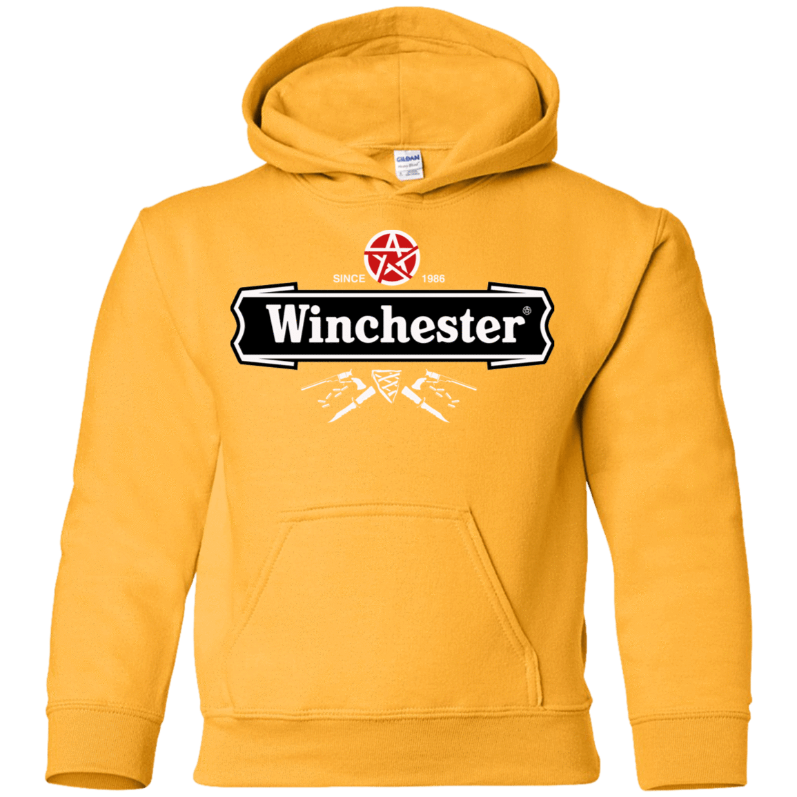 Sweatshirts Gold / YS Winchester Beer Youth Hoodie