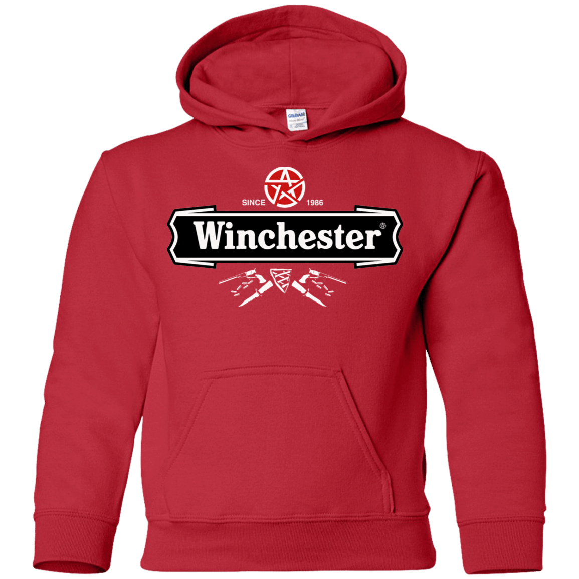 Sweatshirts Red / YS Winchester Beer Youth Hoodie