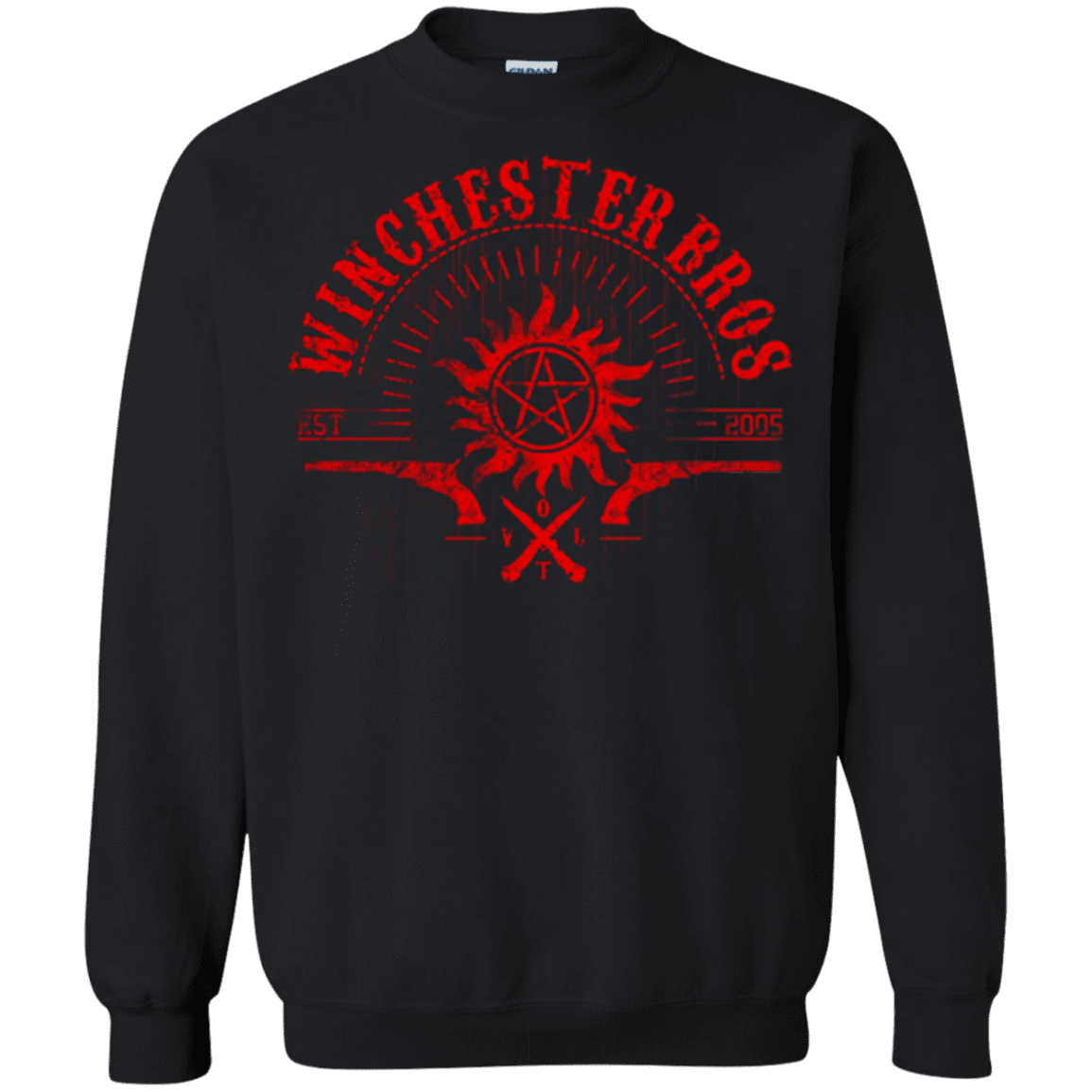 Sweatshirts Black / Small Winchester bros Crewneck Sweatshirt