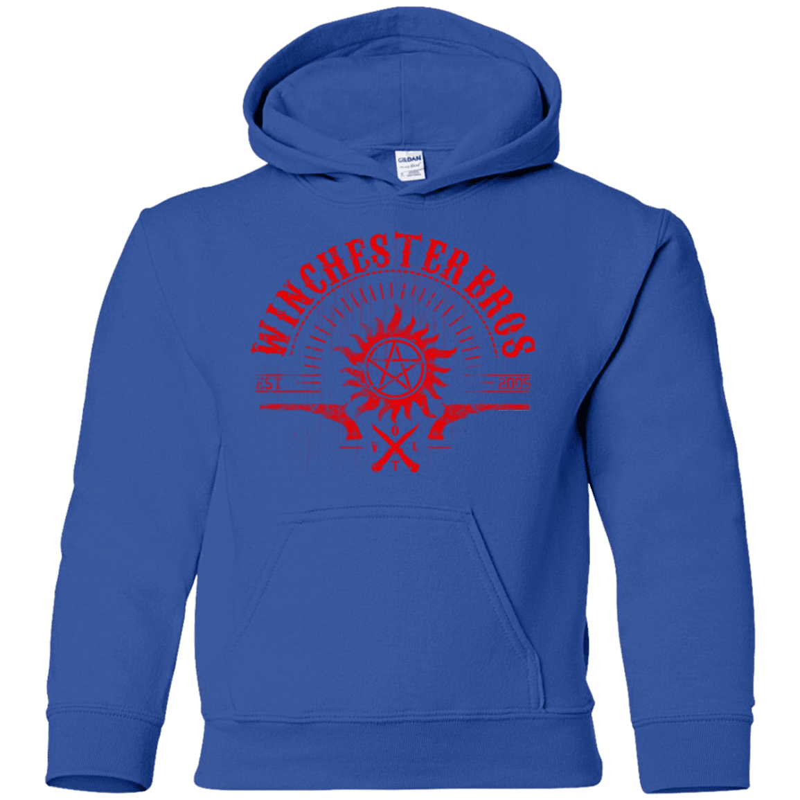 Sweatshirts Royal / YS Winchester bros Youth Hoodie