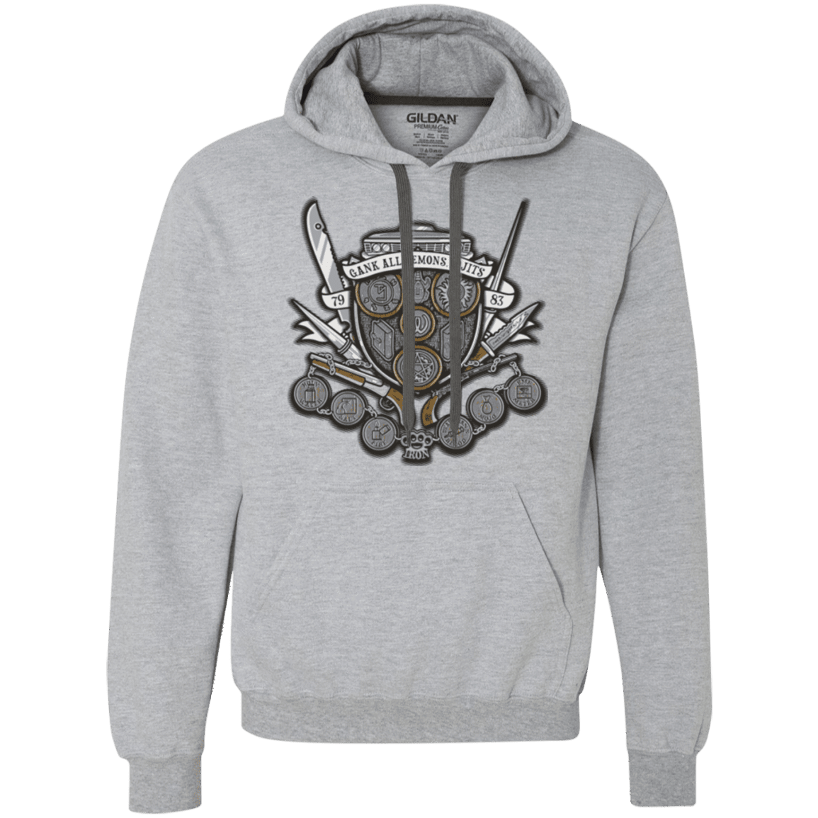 Sweatshirts Sport Grey / Small Winchester's Crest Premium Fleece Hoodie