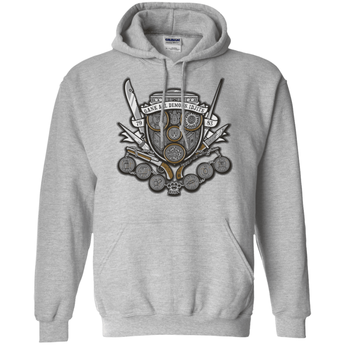 Sweatshirts Sport Grey / Small Winchester's Crest Pullover Hoodie