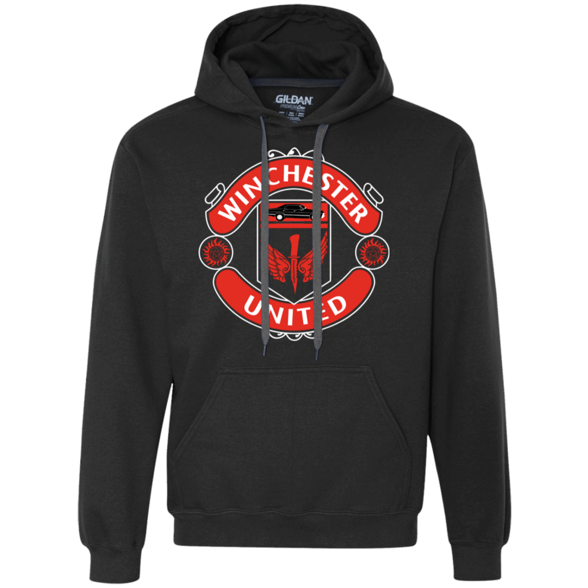 Sweatshirts Black / S Winchester United Premium Fleece Hoodie
