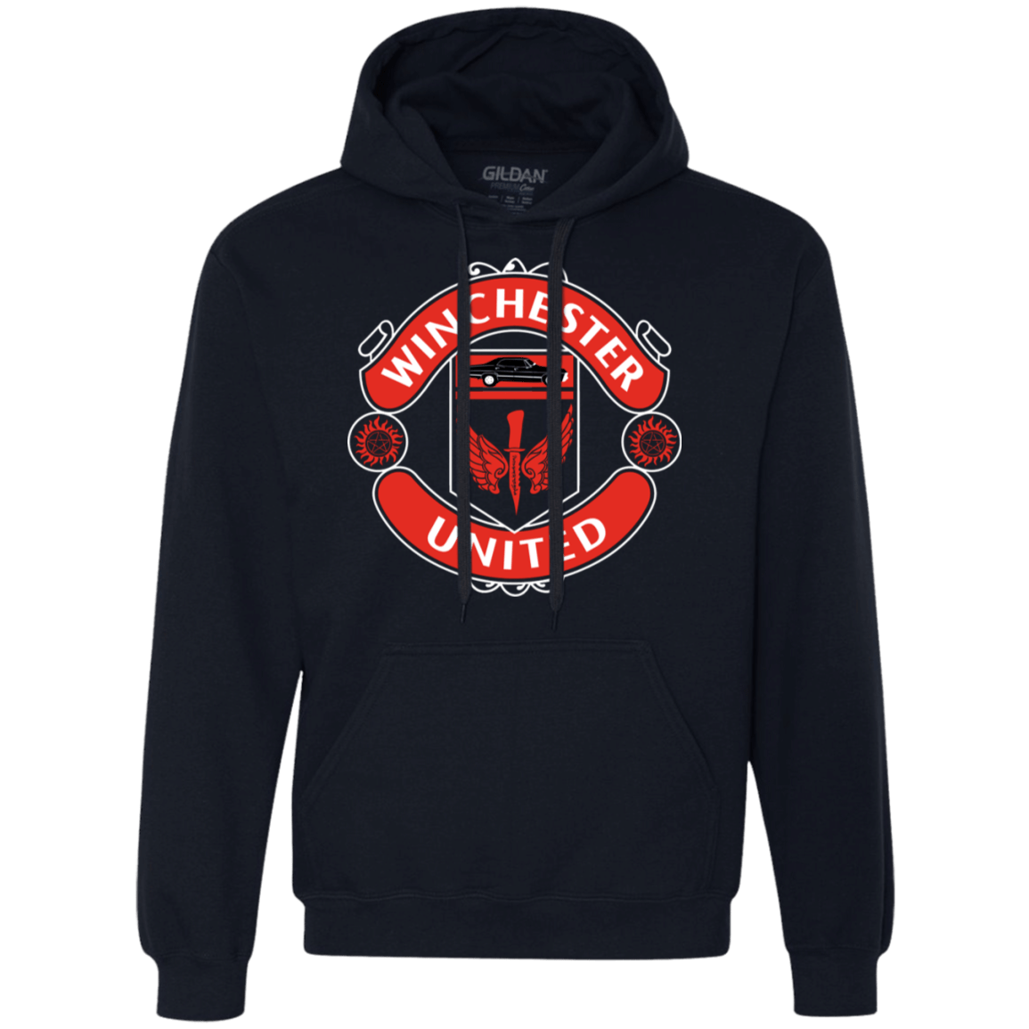 Sweatshirts Navy / S Winchester United Premium Fleece Hoodie