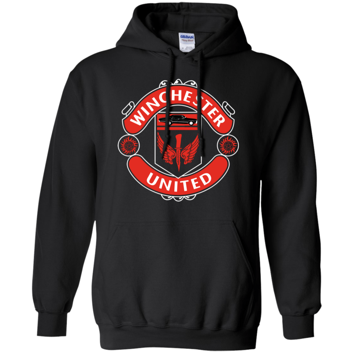 Sweatshirts Black / S Winchester United Pullover Hoodie