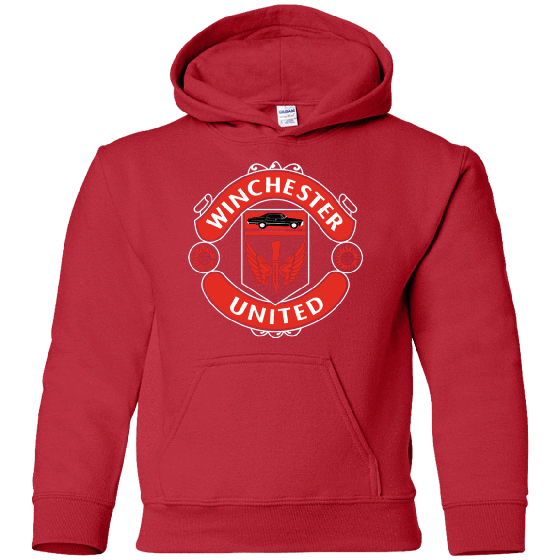 Sweatshirts Red / YS Winchester United Youth Hoodie