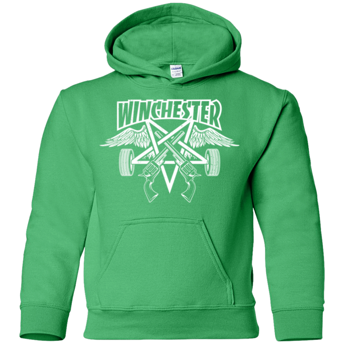Sweatshirts Irish Green / YS WINCHESTER Youth Hoodie