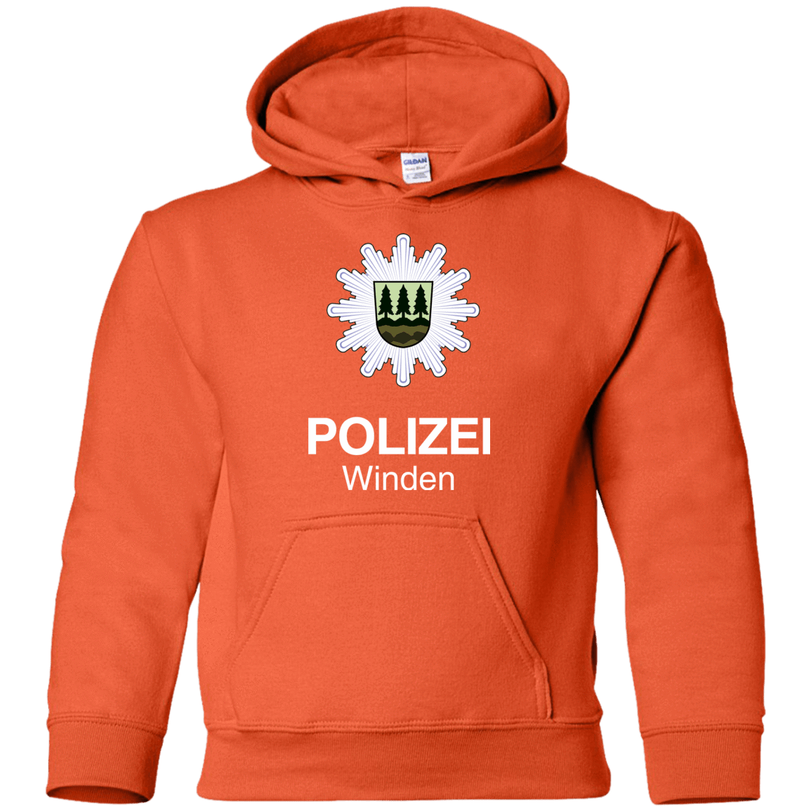 Sweatshirts Orange / YS Winden Polizei Youth Hoodie