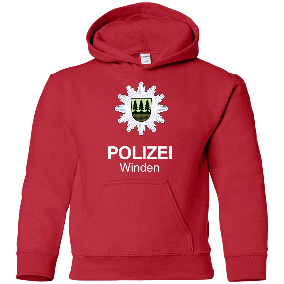 Sweatshirts Red / YS Winden Polizei Youth Hoodie
