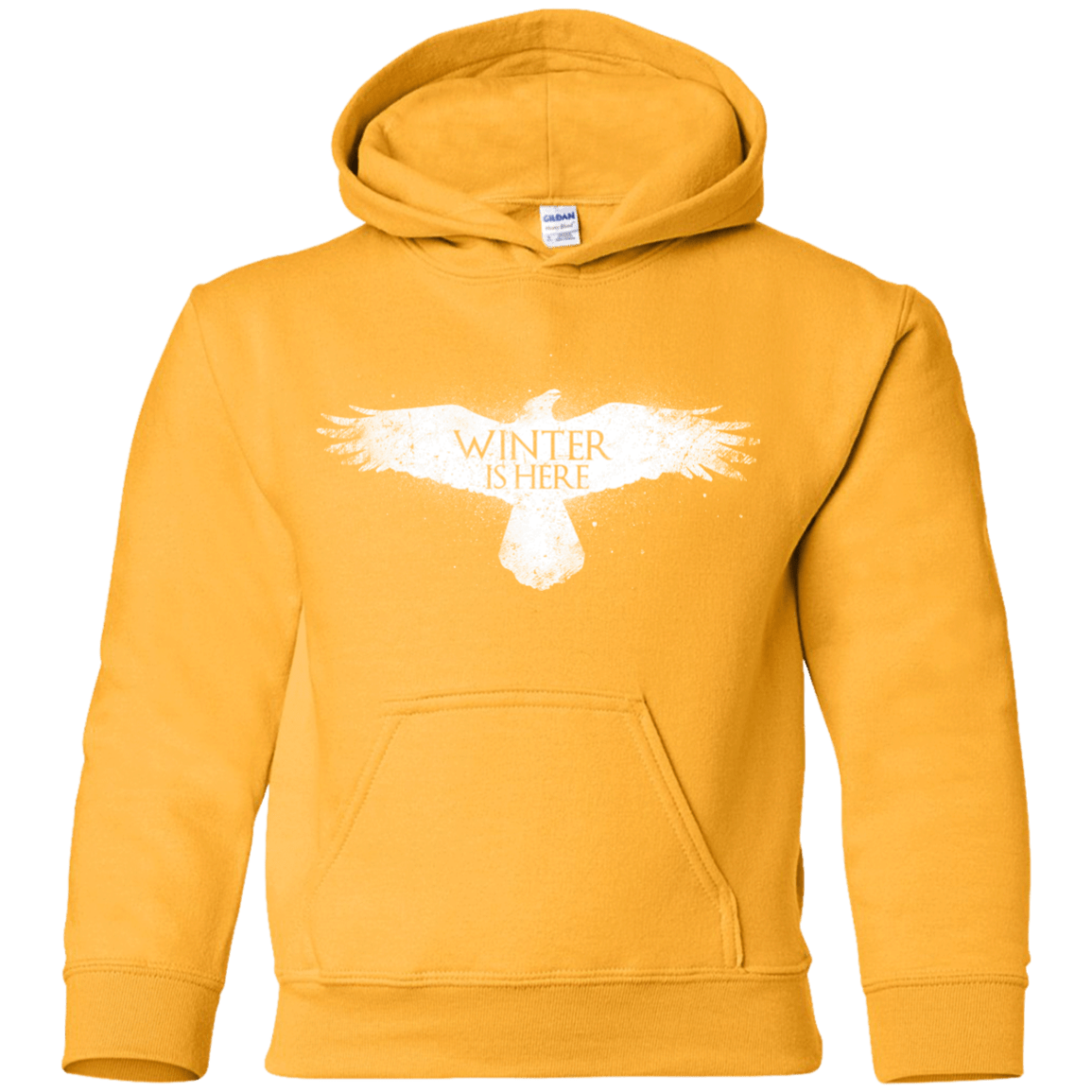 Sweatshirts Gold / YS Winter is here Youth Hoodie